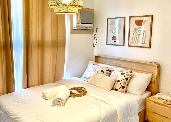 One-bedroom And Near Sm , It Park And Ayala Mall - No Parking At Bamboo Bay Community Aparthotel 4*