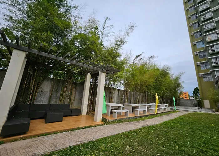 One-bedroom And Near Sm , It Park And Ayala Mall - No Parking At Bamboo Bay Community Aparthotel Mandaue-stad