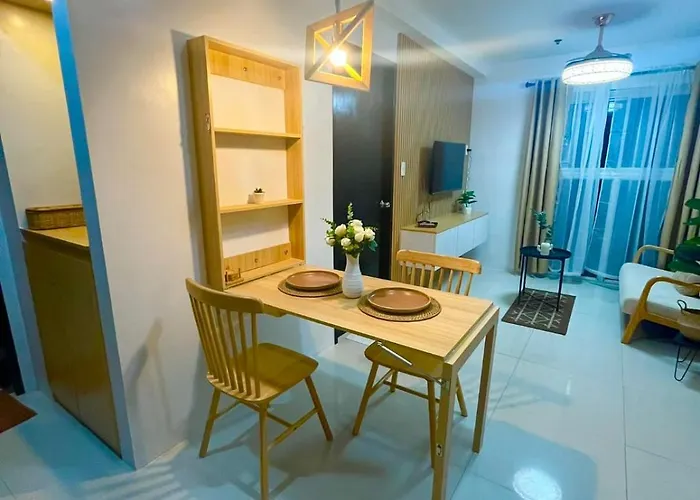 One-bedroom And Near Sm , It Park And Ayala Mall - No Parking At Bamboo Bay Community