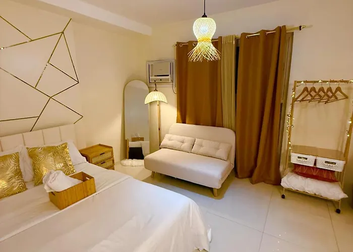 One-bedroom And Near Sm , It Park And Ayala Mall - No Parking At Bamboo Bay Community Aparthotel